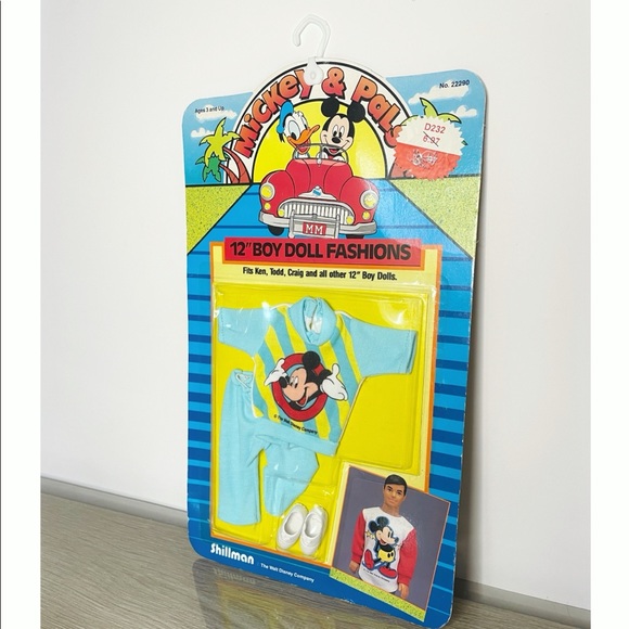 Vintage 1986 Mickey Barbie & Ken Doll Clothing - Unopened, In Box - Picture 2 of 3